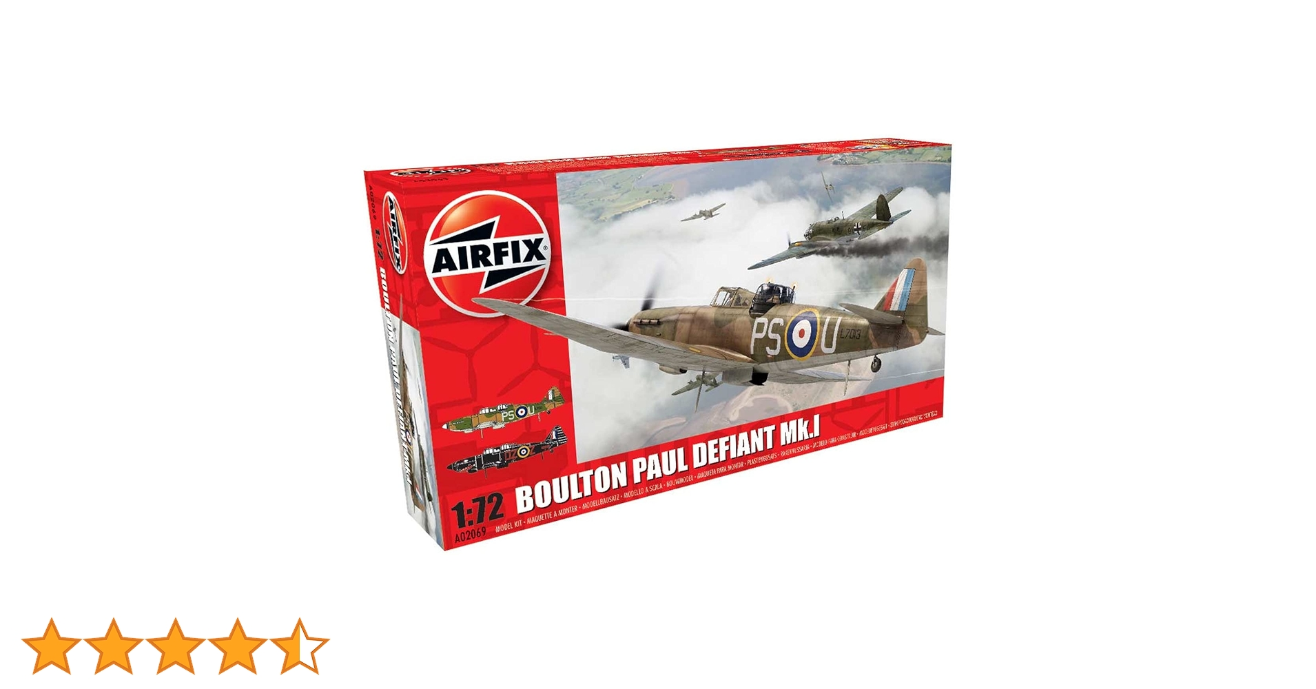 Amazon | エアフィックス 1/72 ボールトンポール デファイアント Mk.1